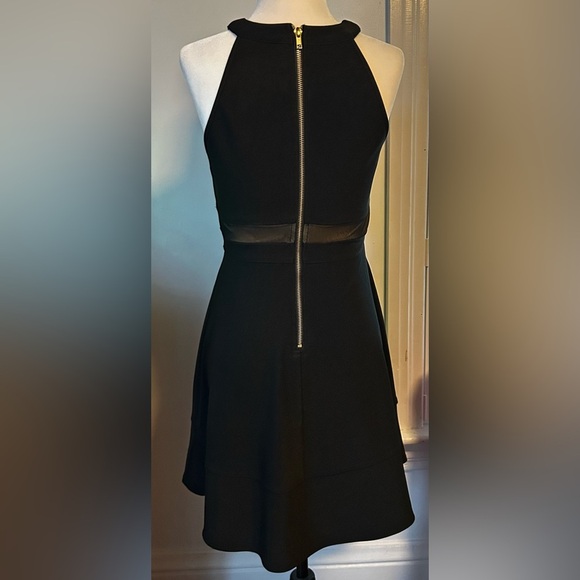 Le Chateau Black Midi Dress Size XS sleeveless - Picture 4 of 10